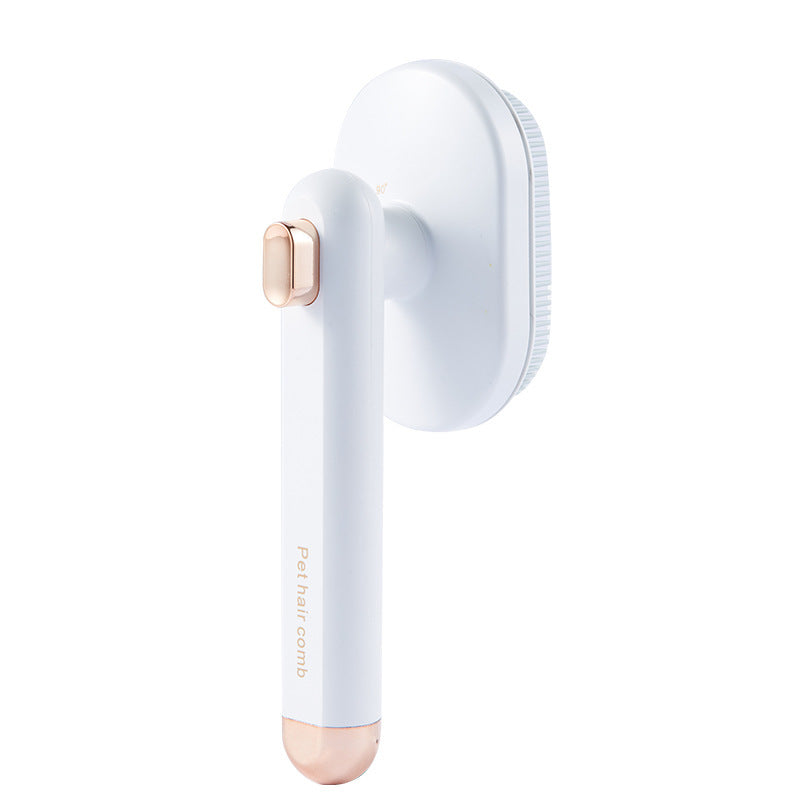 Gentle Pet Hair Brush with One-Click Cleaning