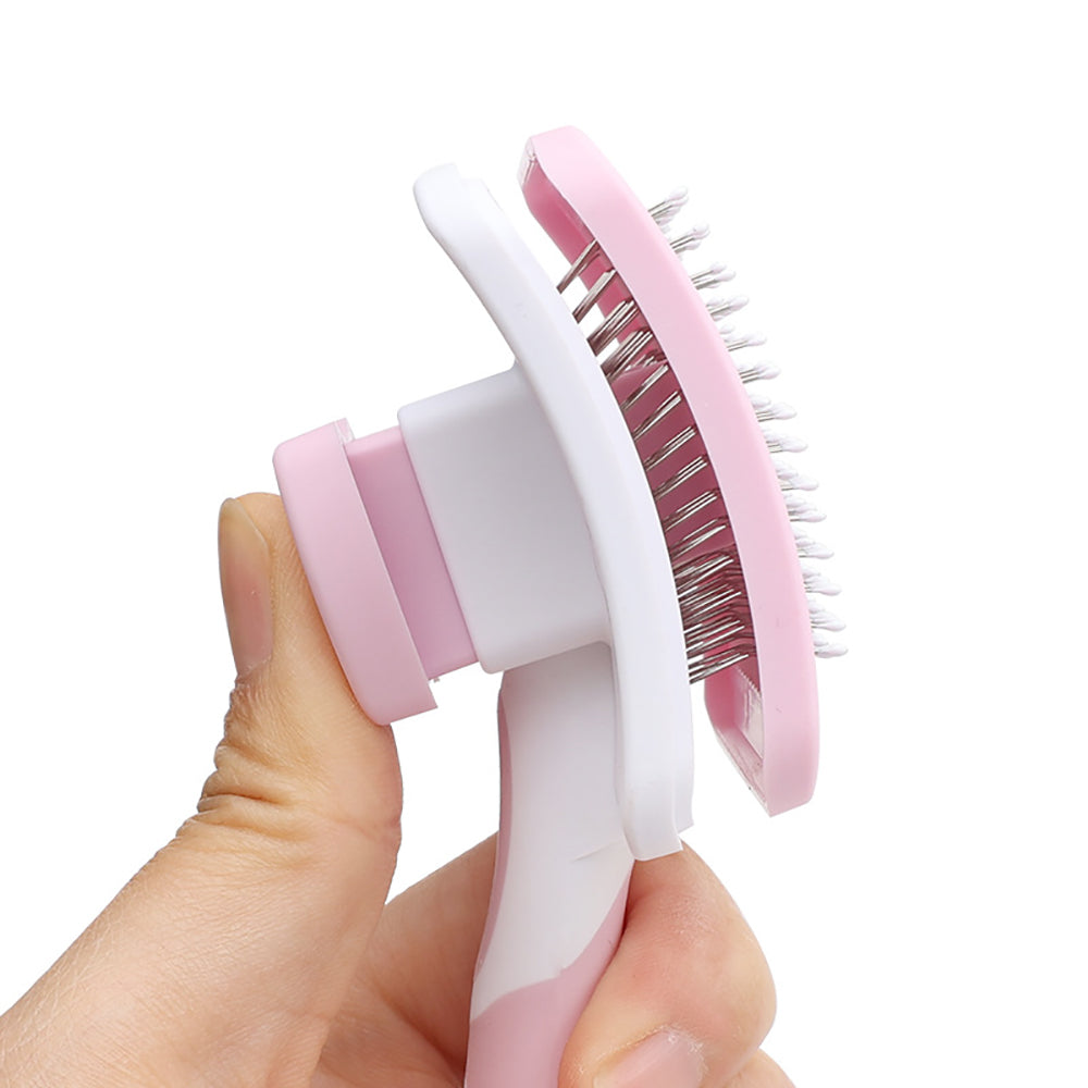 Gentle Self-Cleaning Brush for Dogs and Cats