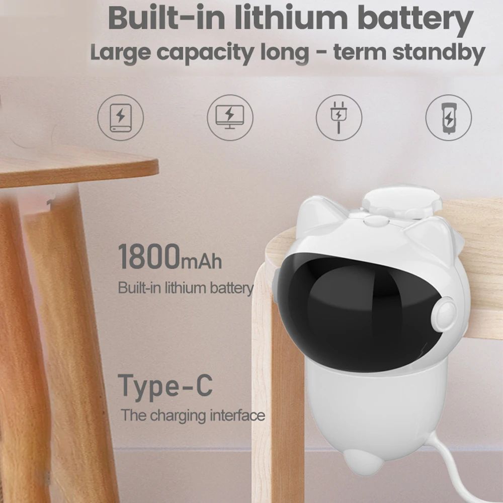 Intelligent Cat Laser Toy for Fun Daily Playtime