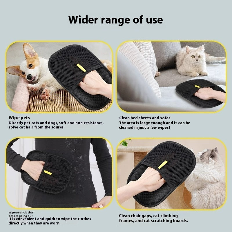 Pet Hair Remover Glove for Happier, Cleaner Homes