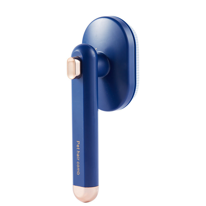 Gentle Pet Hair Brush with One-Click Cleaning