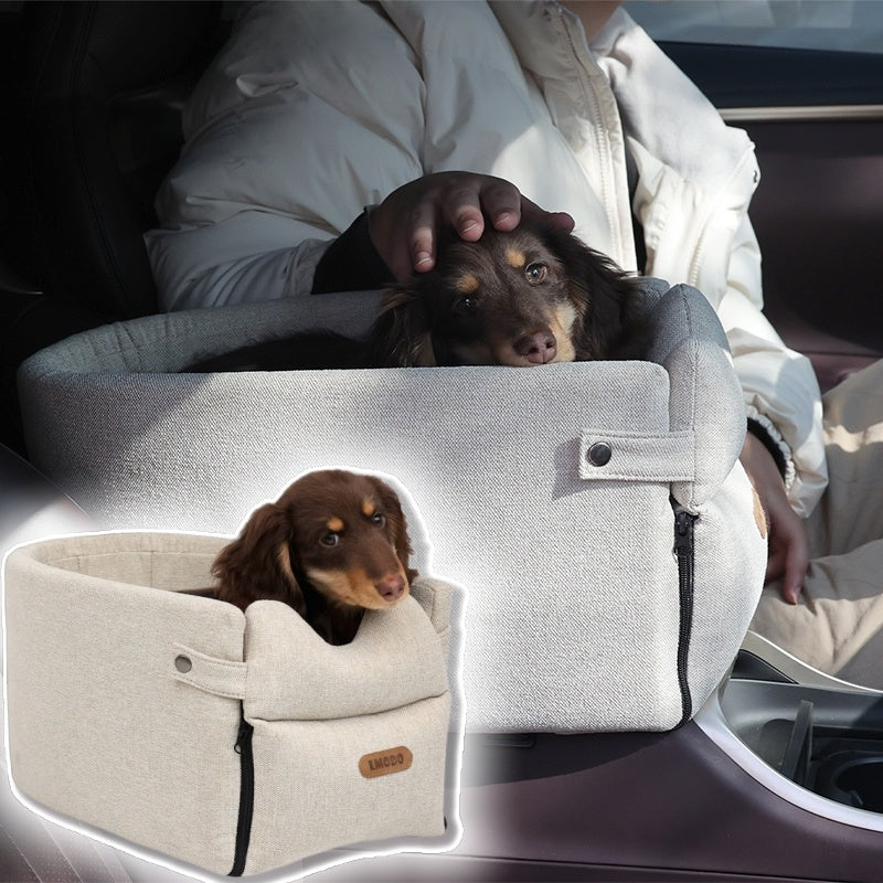 Soft Travel Car Seat for Small Dogs and Cats