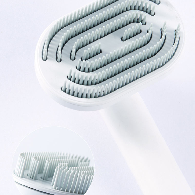 Gentle Pet Hair Brush with One-Click Cleaning