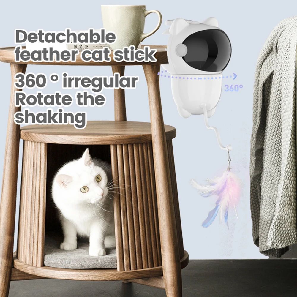 Intelligent Cat Laser Toy for Fun Daily Playtime