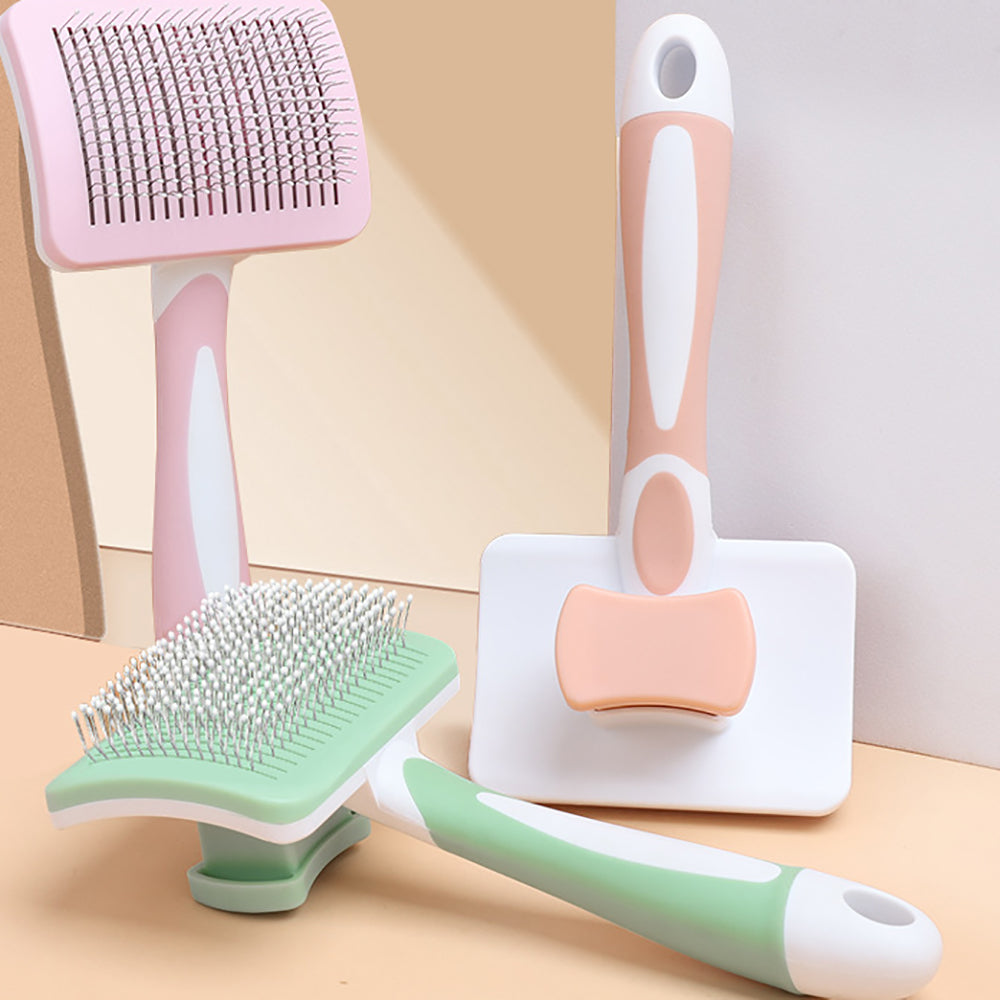 Gentle Self-Cleaning Brush for Dogs and Cats